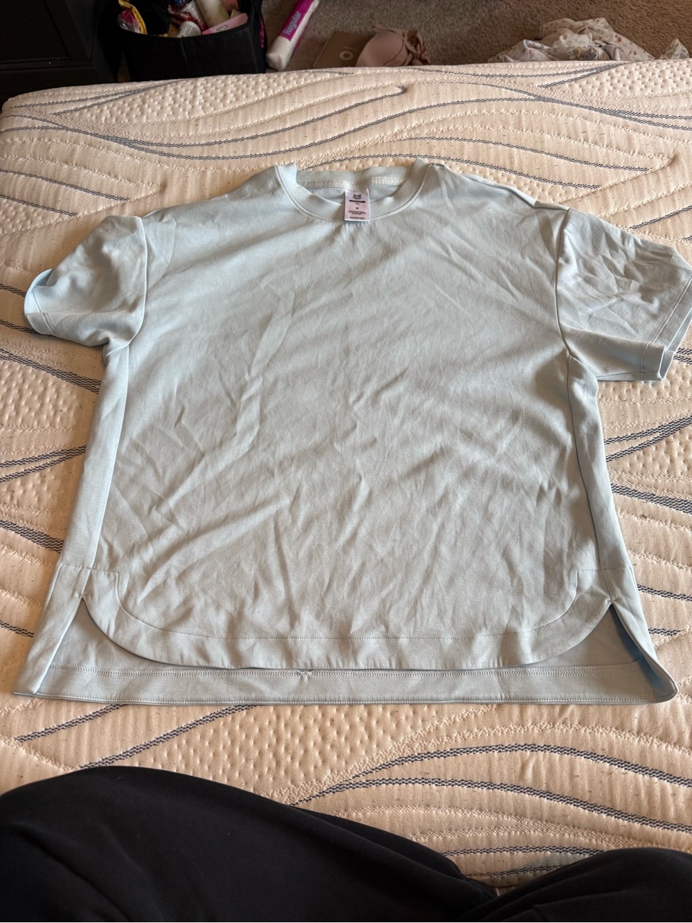 Light Blue Members Mark tee M